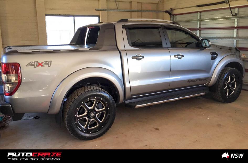 FORD RANGER EXILE SATIN BLACK MILLED ACCENTS