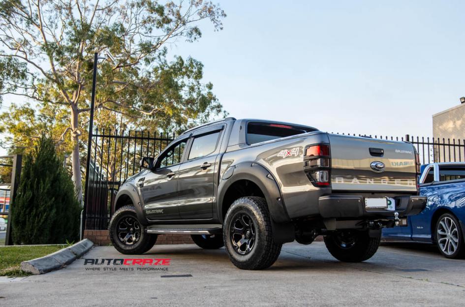 FORD RANGER BEAST GLOSS BLACK MILLED ACCENTS