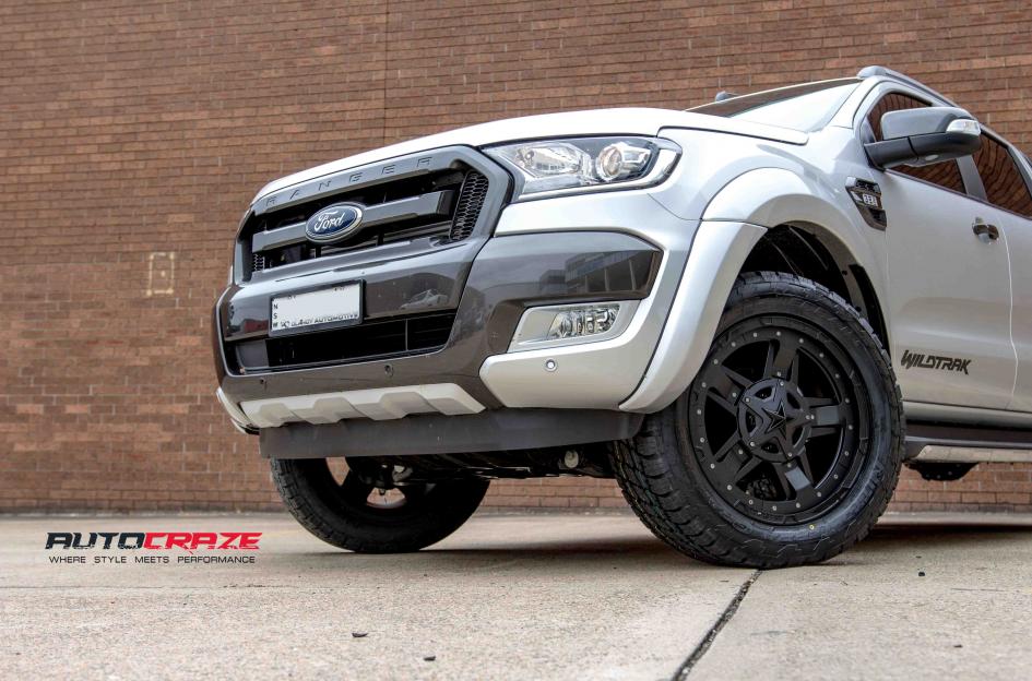 FORD RANGER ROCKSTAR XD 3 MATTE BLACK