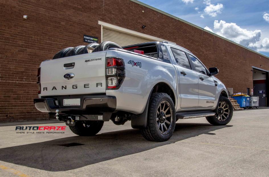 FORD RANGER GD05 BRONZE DARK TINT WITH MATTE BLACK