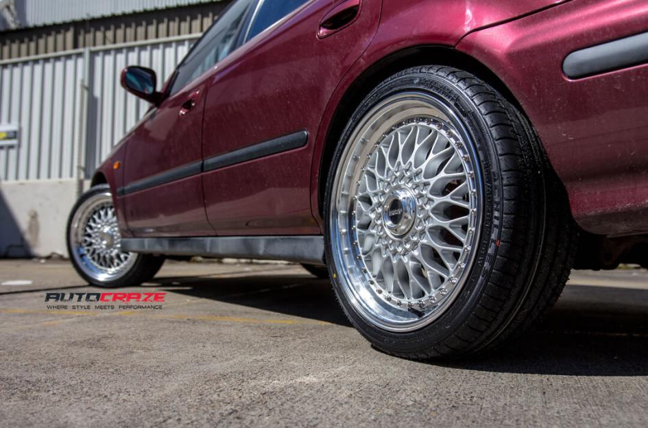HONDA CIVIC 5 STUD BSX SILVER MACHINE