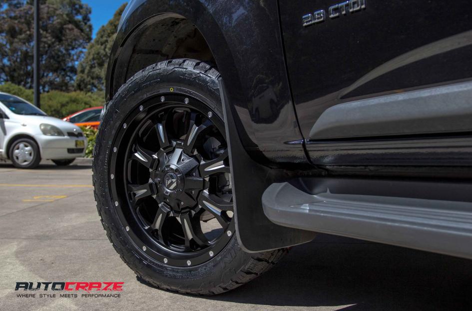 HOLDEN COLORADO KRANK GLOSS BLACK MILLED ACCENTS