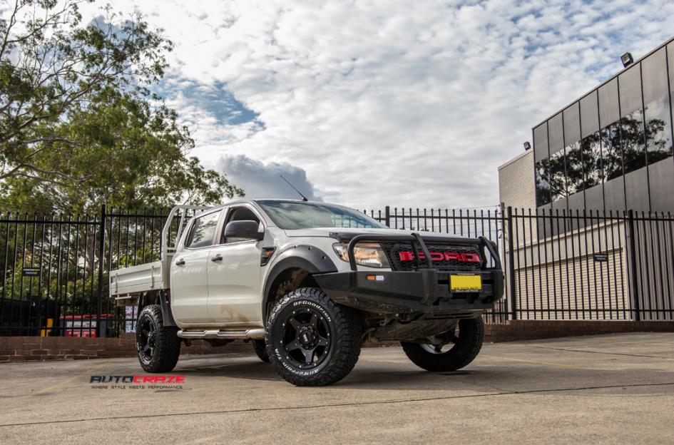 FORD RANGER GD04 MATTE BLACK