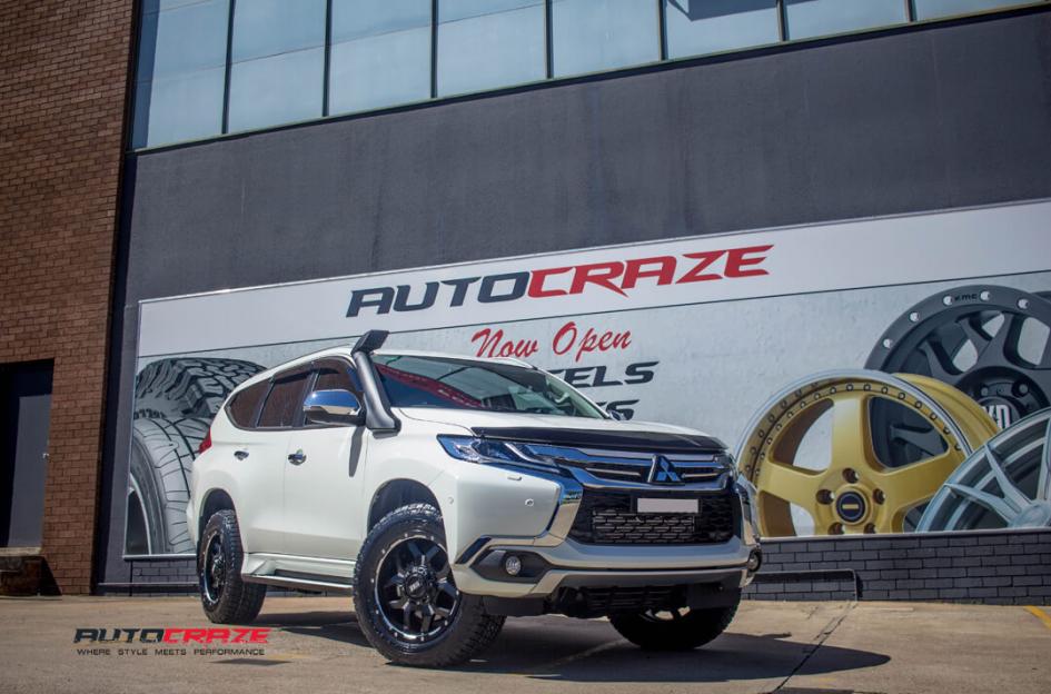 MITSUBISHI PAJERO SPORT GD07 MATTE BLACK MILLED