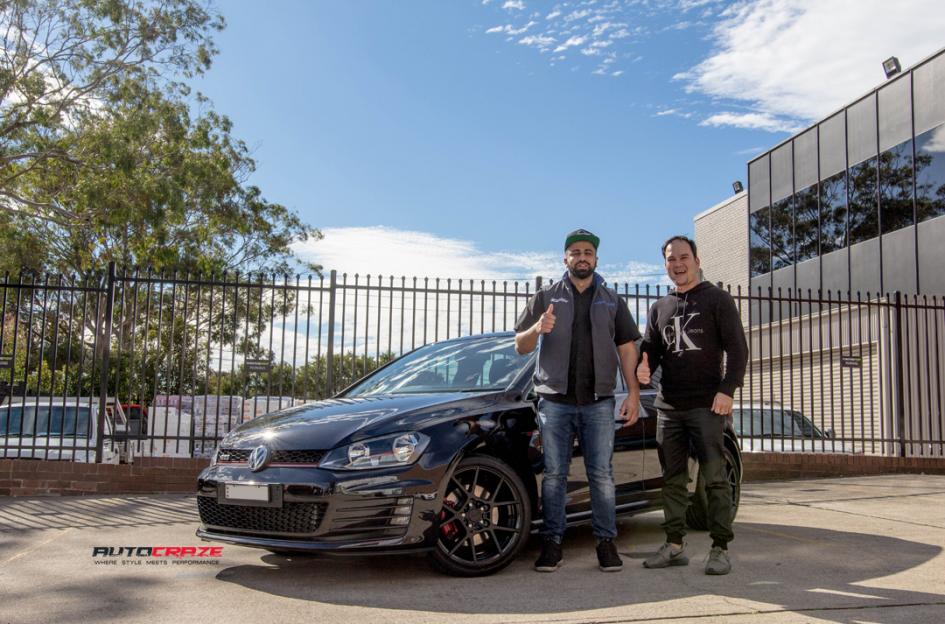 VOLKSWAGEN GOLF KPS MATTE BLACK