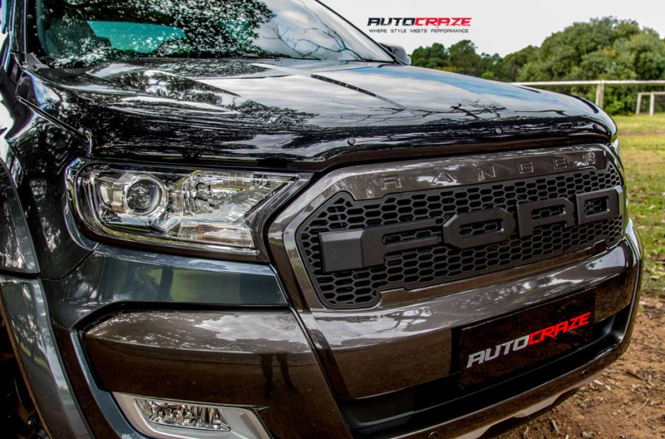 FORD RANGER GD02 MATTE BLACK MACHINED FACE