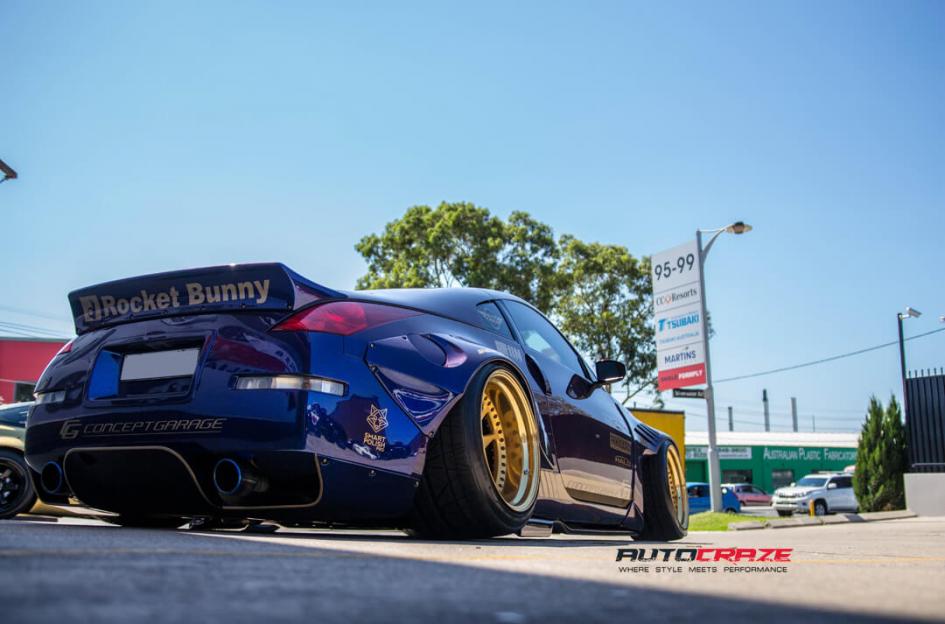 NISSAN 350Z USF MATTE CANDY GOLD