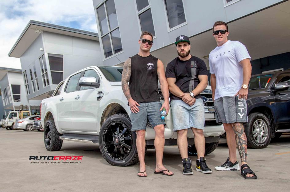 FORD RANGER MORAX FLAT BLACK