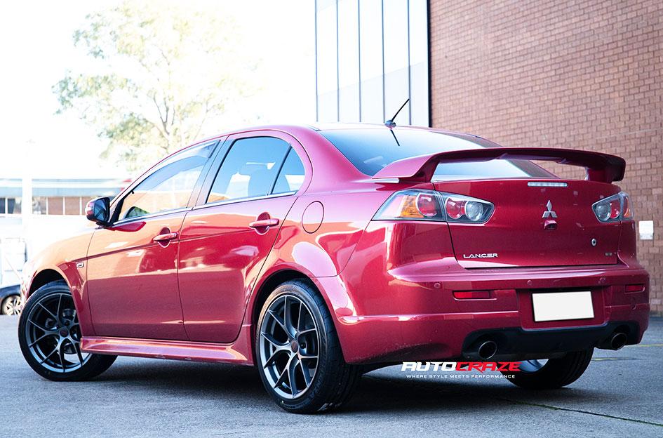 FORD LASER  5 STUD  ZR3 GUNMETAL