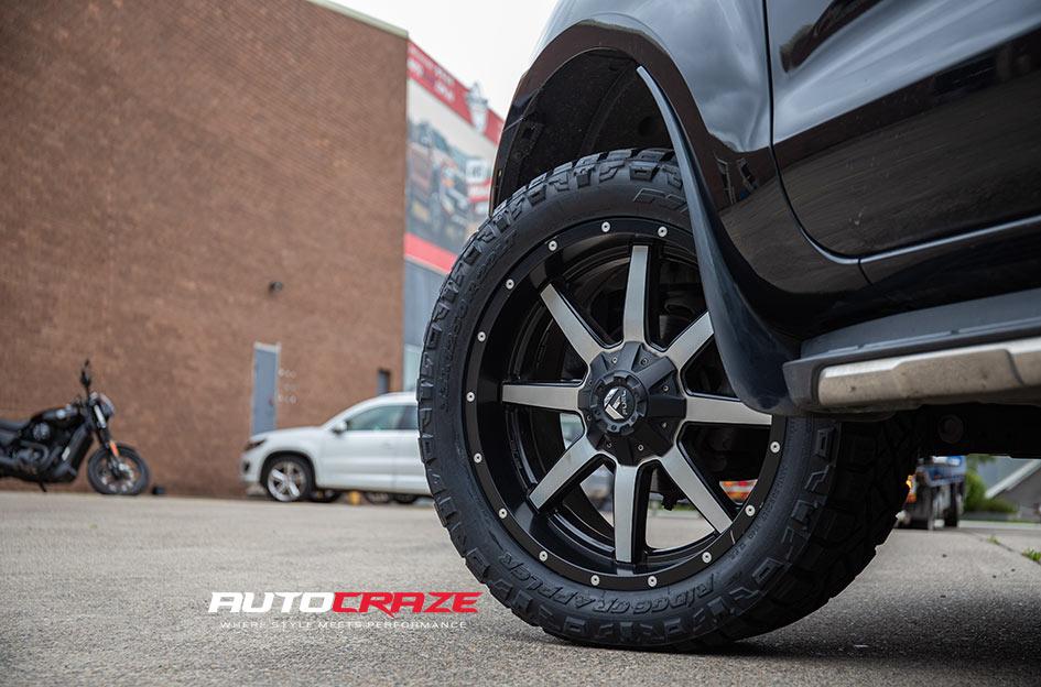 FORD RANGER MAVERICK BLACK MACHINED FACE