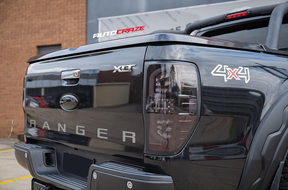 FORD RANGER PANZER XD SATIN BLACK