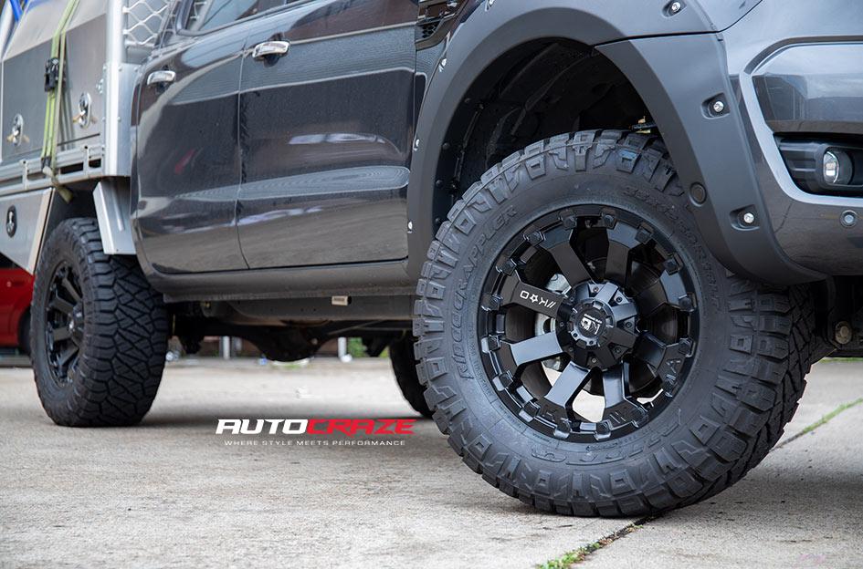 FORD RANGER AMBUSH MATTE BLACK