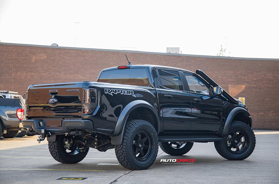 FORD RANGER RAPTOR SHOK MATTE BLACK