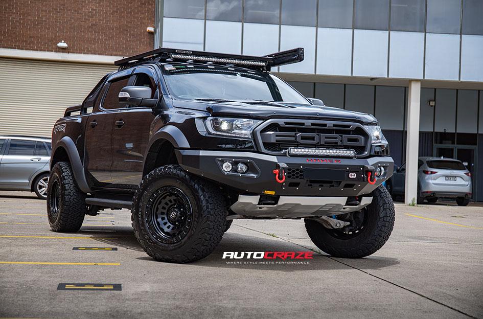 FORD RANGER RAPTOR ZEPHYR MATTE BLACK