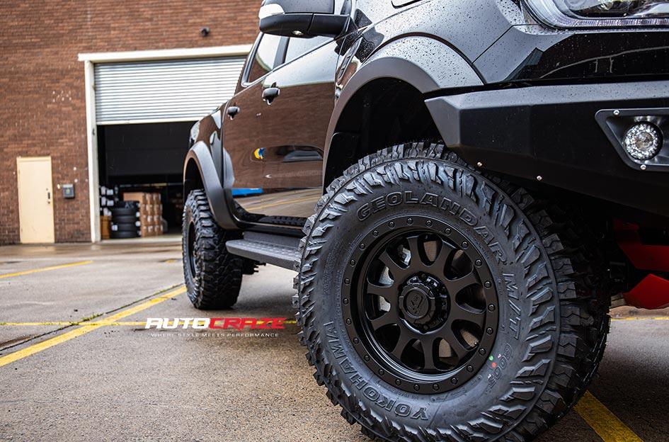 FORD RANGER RAPTOR HURRICANE SATIN BLACK
