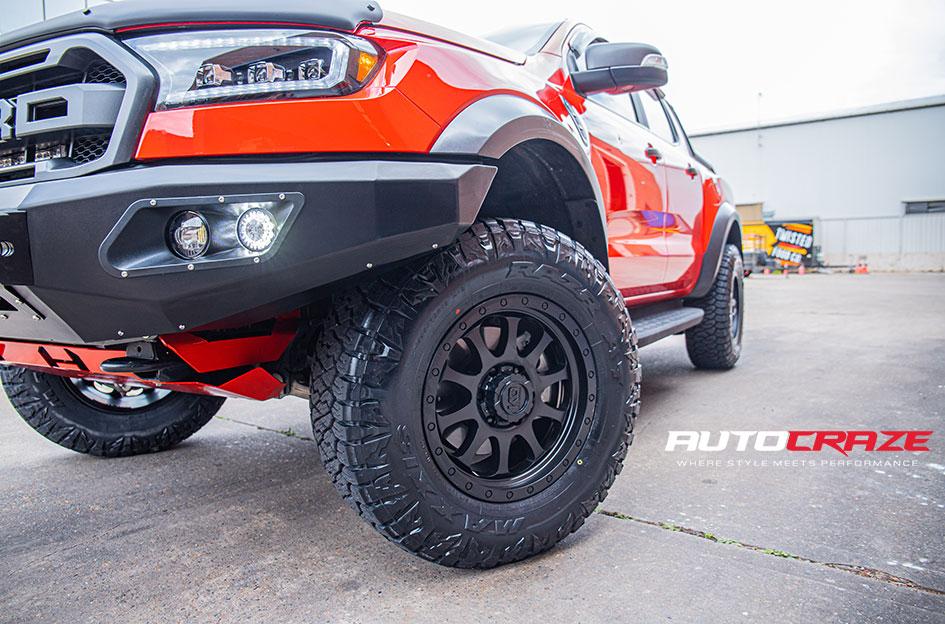 FORD RANGER RAPTOR HURRICANE SATIN BLACK