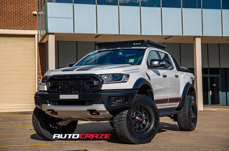 FORD RANGER RAPTOR RAMAZAN BLACK MACHINED