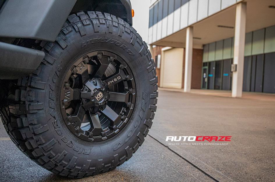JEEP WRANGLER AMBUSH MATTE BLACK