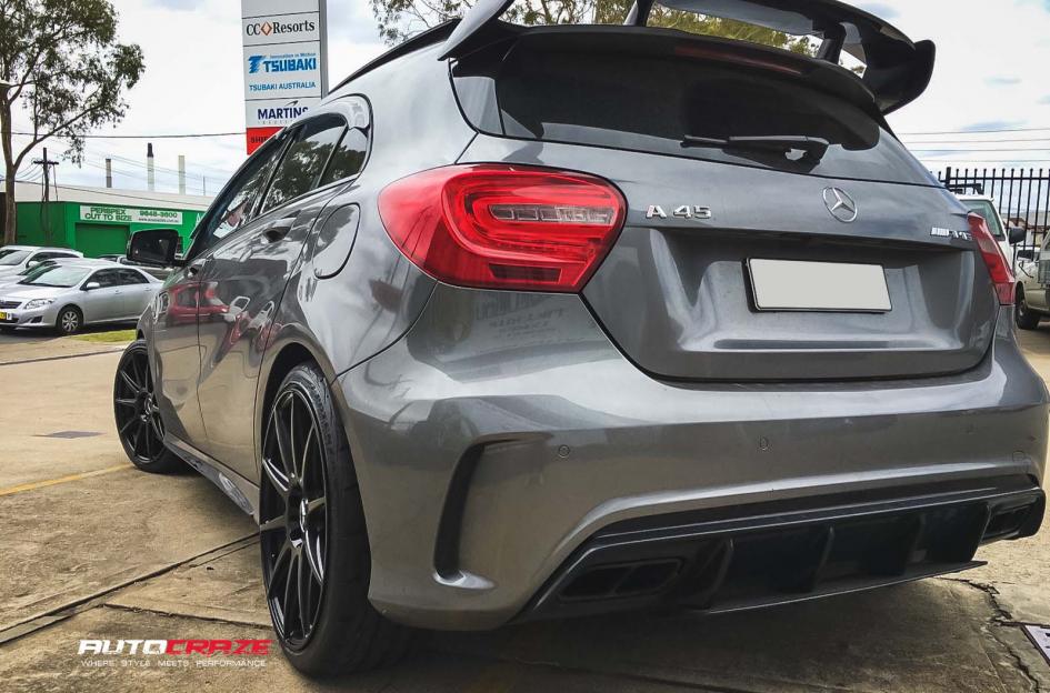 MERCEDES-A45-AMG-ESSEN-SATIN-BLACK