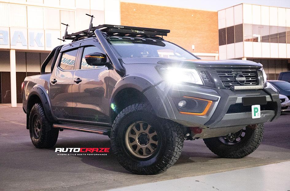 NISSAN NAVARA HURRICANE SATIN BRONZE BLACK LIP