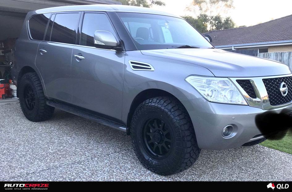 NISSAN PATROL HURRICANE SATIN BLACK