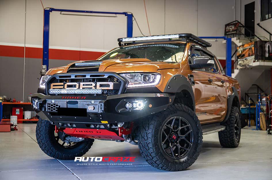 FORD RANGER SABBATH GLOSS BLACK TINTED FACE