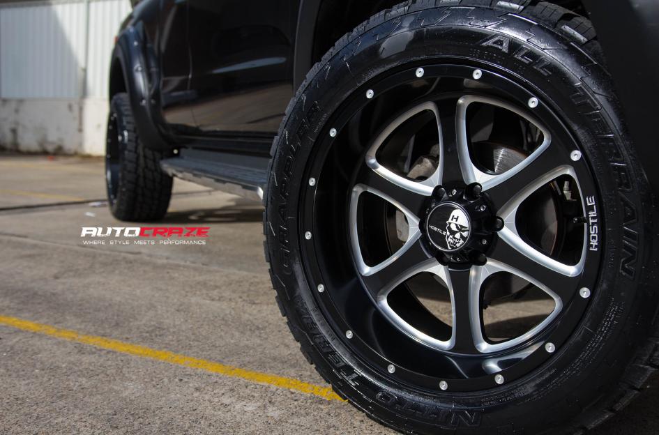 FORD RANGER EXILE SATIN BLACK MILLED ACCENTS 3