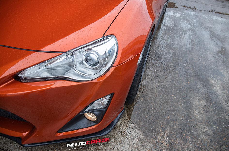 TOYOTA 86 SC49 GLOSS BLACK MACHINED FACE