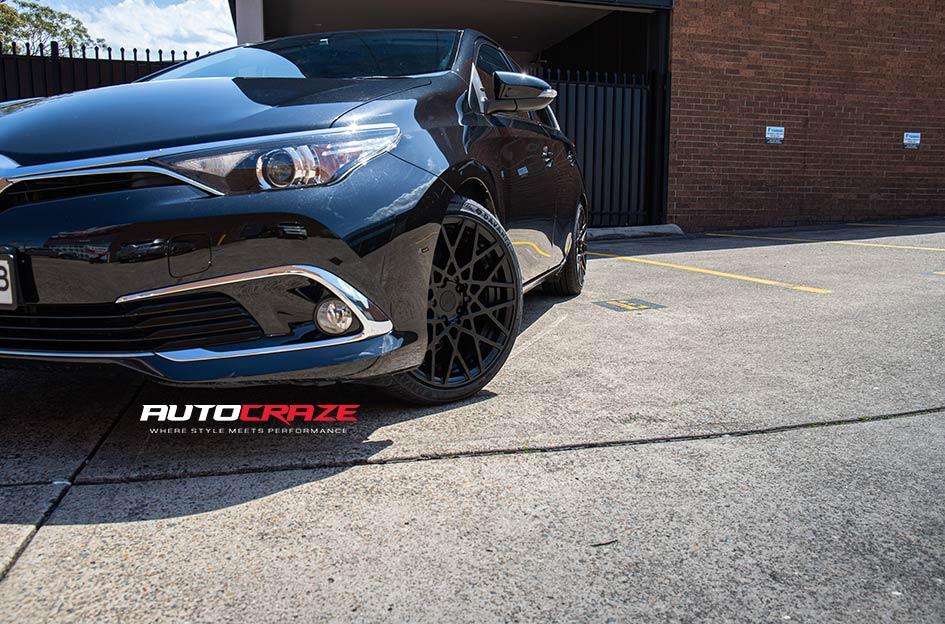 TOYOTA COROLLA BLQ MATTE BLACK