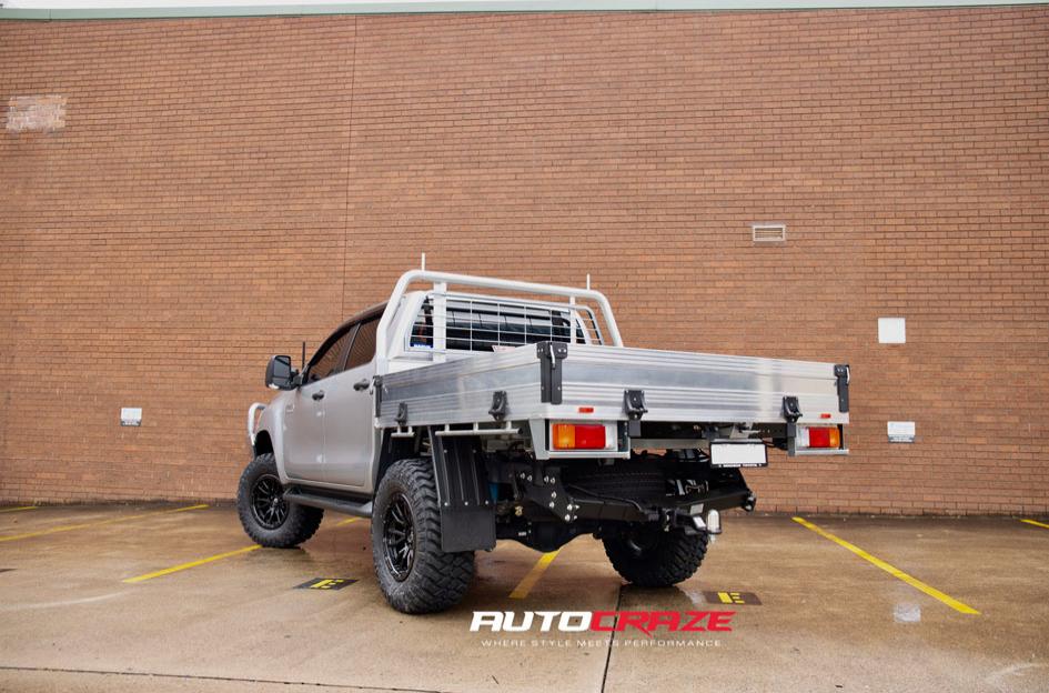 TOYOTA HILUX N80 4WD REBEL MATTE BLACK