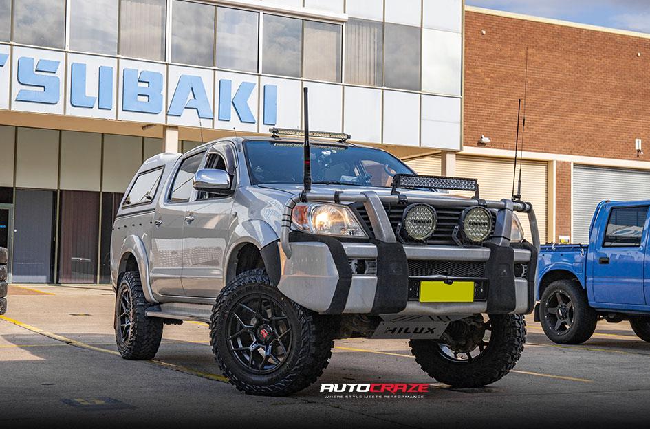 TOYOTA HILUX 4WD SABBATH MATTE BLACK