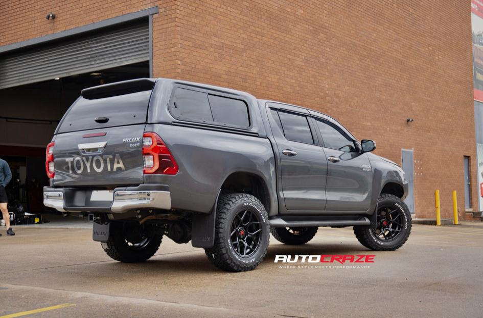 TOYOTA HILUX 4WD SABBATH MATTE BLACK