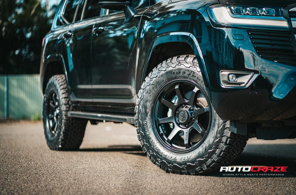 TOYOTA 300 SERIES LANDCRUISER GRAPPLER SATIN BLACK