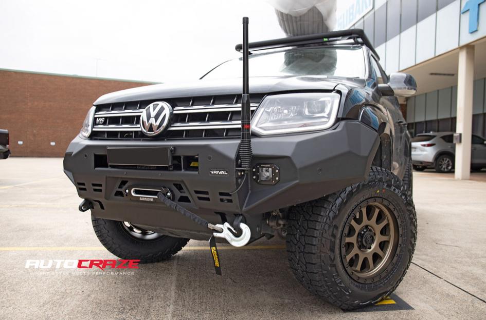 VOLKSWAGEN AMAROK HURRICANE SATIN BRONZE BLACK LIP