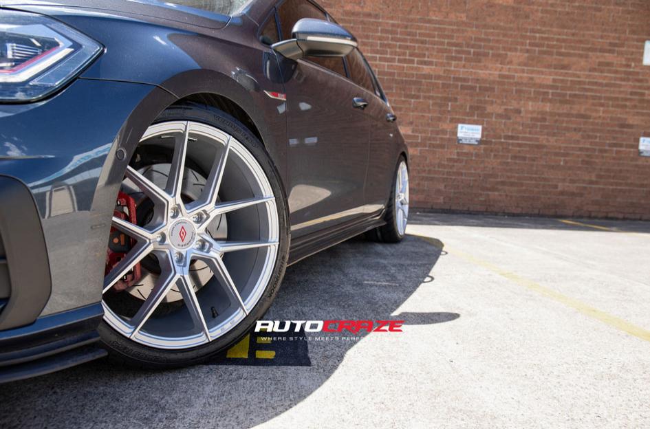 VOLKSWAGEN GOLF IFG39 SILVER MACHINED FACE