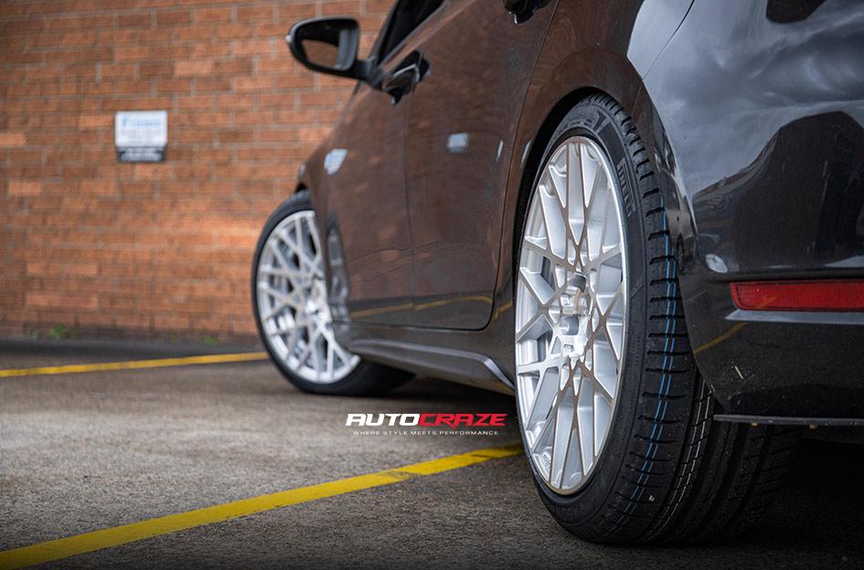 VOLKSWAGEN GOLF BLQ SILVER MACHINED