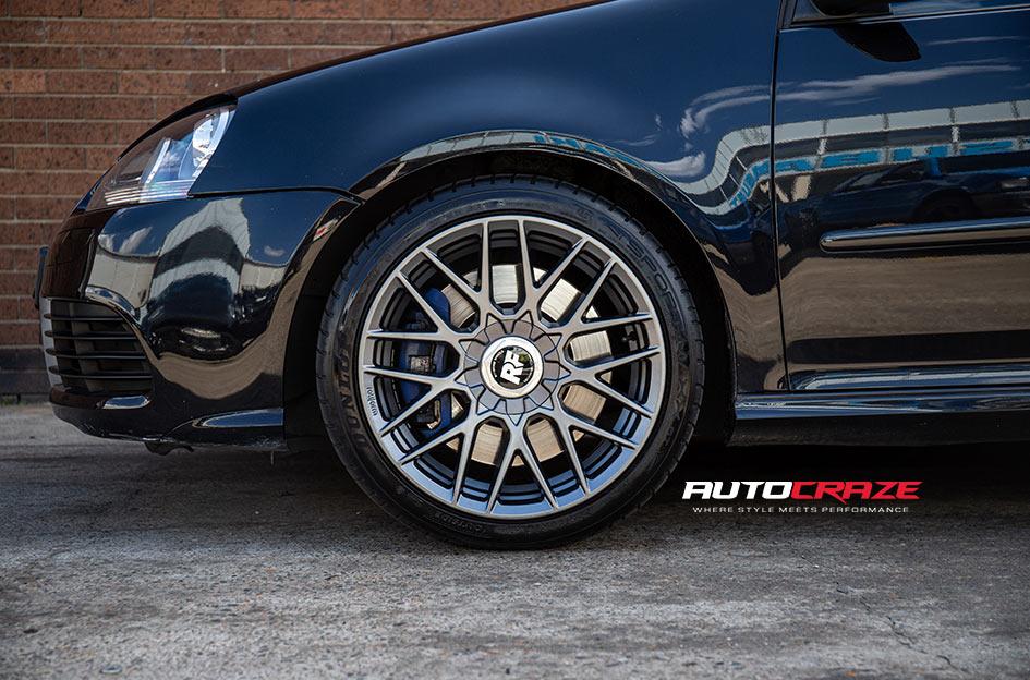 VOLKSWAGEN GOLF RSE MATTE GUN METAL
