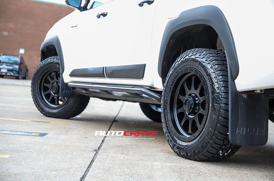 TOYOTA HILUX N80 RUGGED X HURRICANE SATIN BLACK