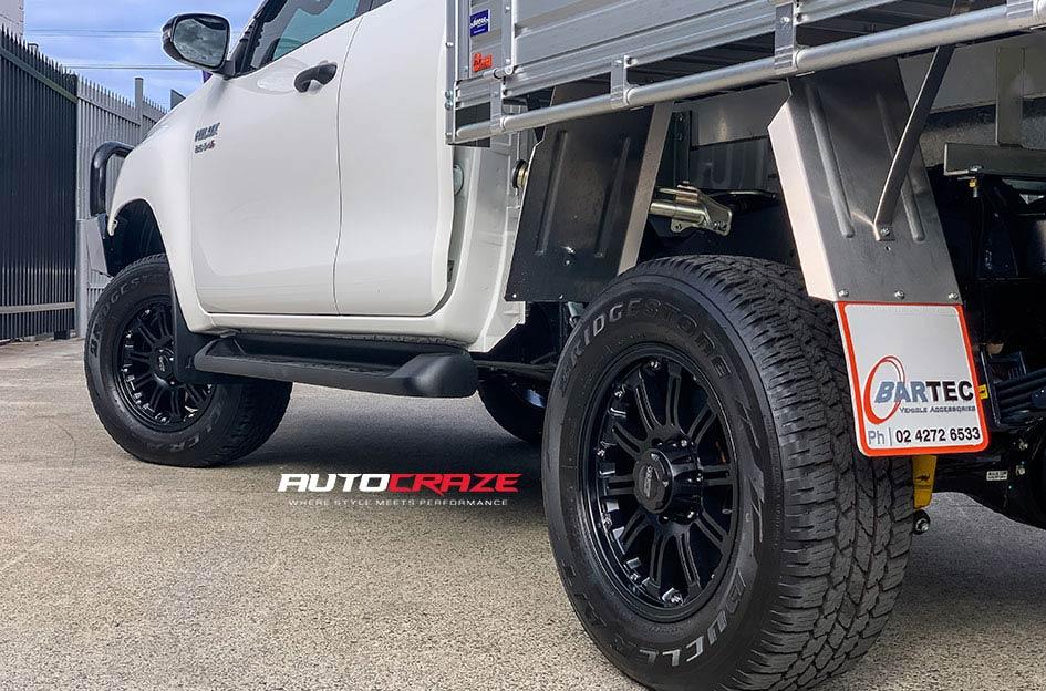 TOYOTA HILUX N80 4WD RENEGADE V2 MATTE BLACK
