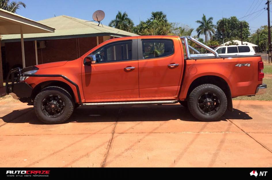 HOLDEN COLORADO MORAX FLAT BLACK