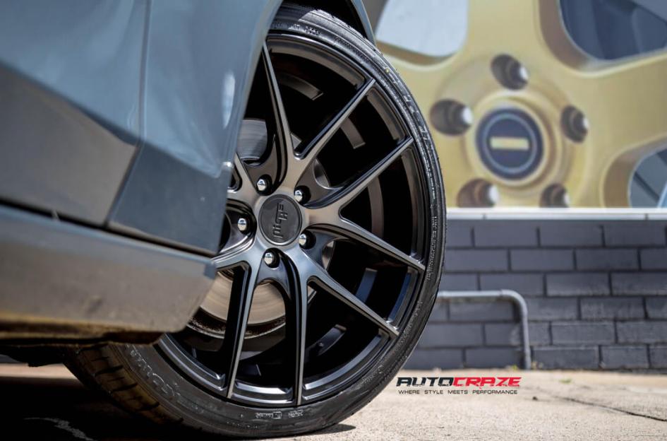AUDI-A4--2003-ONWARDS--TARGA-BLACK---MACHINED-WITH-DOUBLE-DARK-TINT