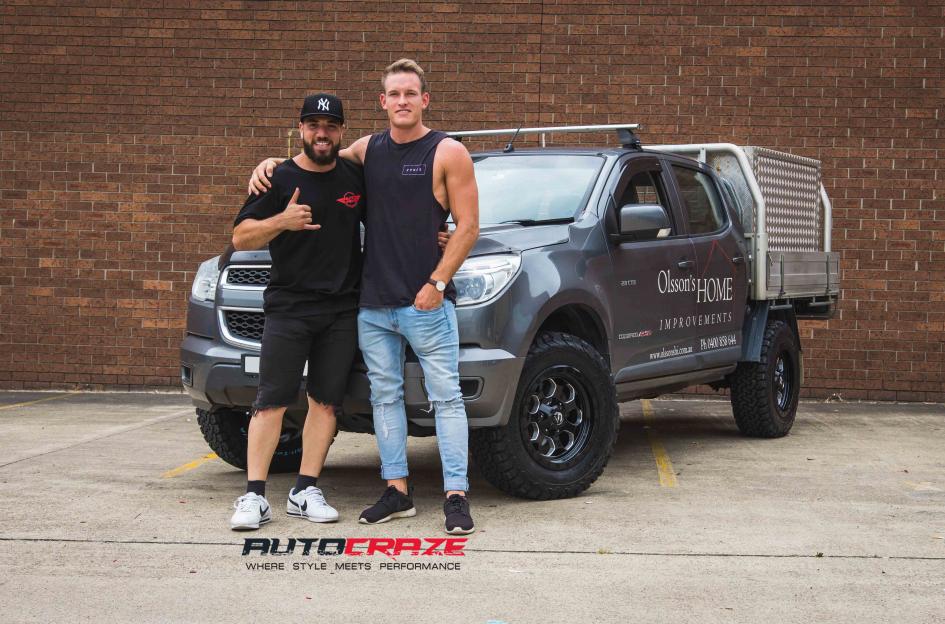 HOLDEN COLORADO SAVAGE GLOSS BLACK MILLED ACCENTS