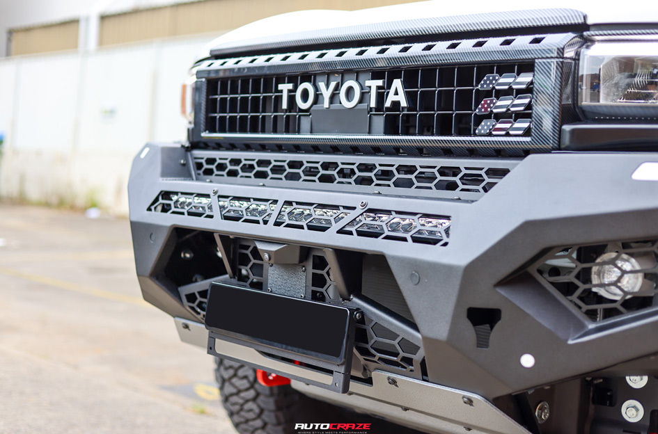 TOYOTA LAND CRUISER PRADO 250 BLACK RHINO AWOL MATTE BLACK