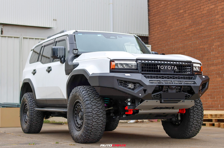TOYOTA LAND CRUISER PRADO 250 BLACK RHINO AWOL MATTE BLACK