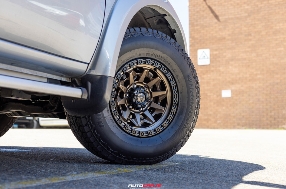 MITSUBISHI TRITON FUEL COVERT BRONZE BLACK RING