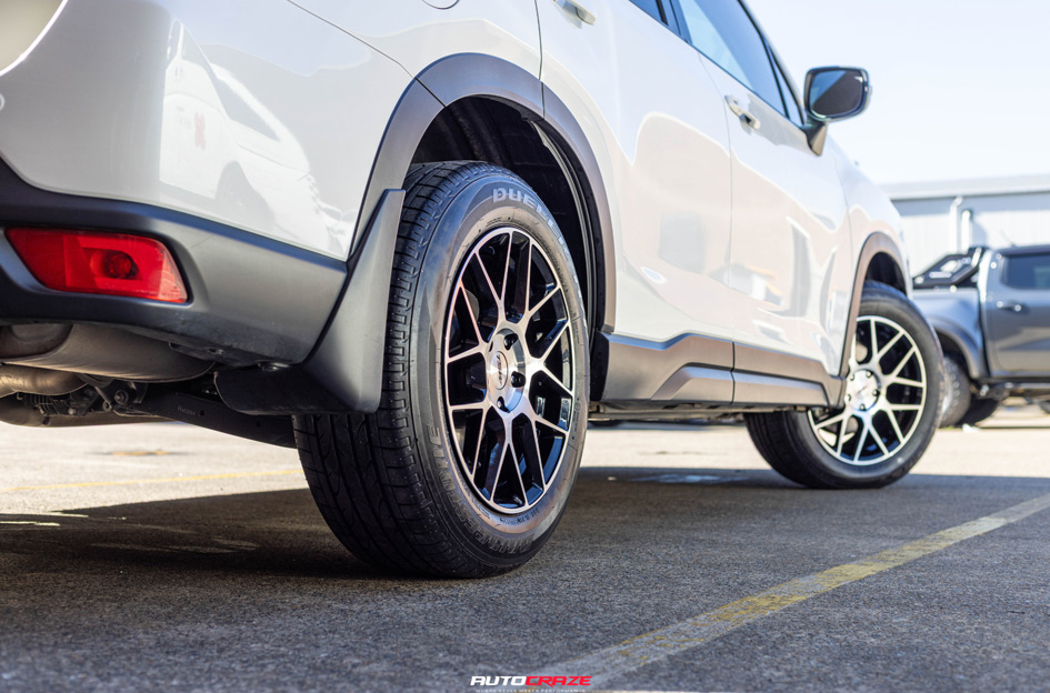 SUBARU FORESTER LASARTHE GLOSS BLACK MACHINED