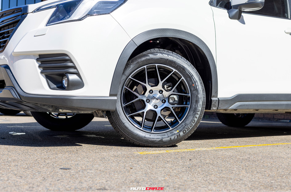 SUBARU FORESTER LASARTHE GLOSS BLACK MACHINED