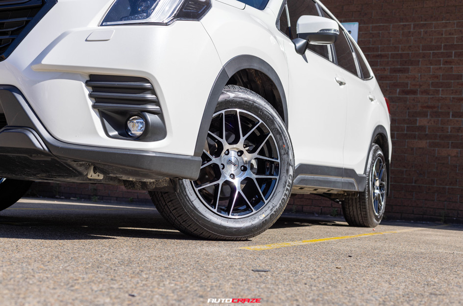 SUBARU FORESTER LASARTHE GLOSS BLACK MACHINED