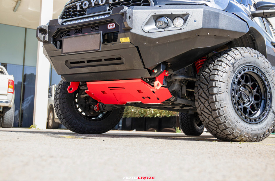 TOYOTA HILUX KMC GRS SATIN BLACK