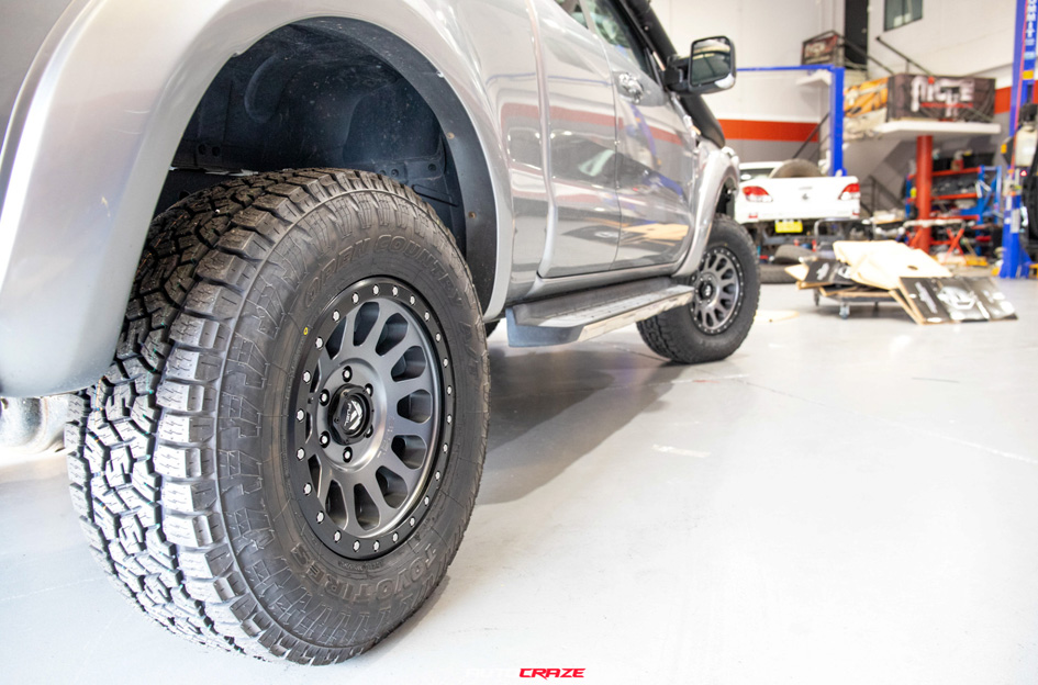 FORD RANGER PX FUEL VECTOR MATTE GUN METAL